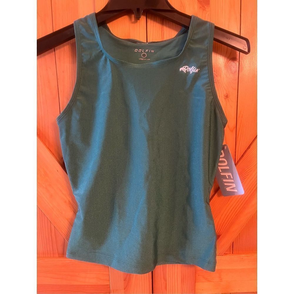 Dolfin athletic tank top women size large Nwt (1308)